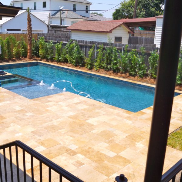 Our New Orleans pool in Lakeview on Memphis St. Crystal Pools and Spas