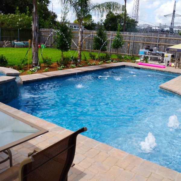 New Orleans Lakeview swimming pool Crystal Pools and Spas
