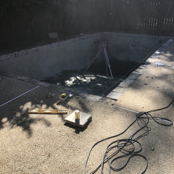 Old Metairie swimming pool renovation Crystal Pools and Spas